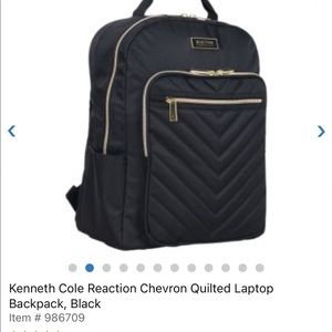 Kenneth Cole Chelsea Chevron 15” laptop backpack